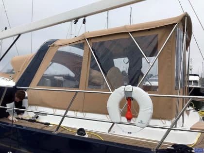 discovery 54 bimini conversion fitted to tecsew bimini 3