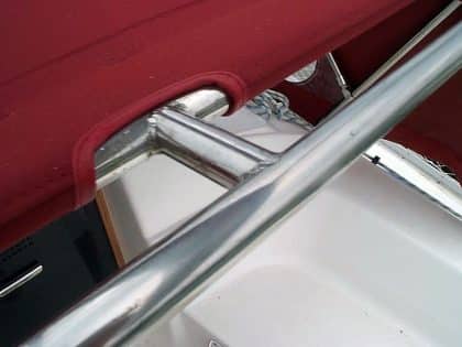 Sprayhood Grab Bar, welded