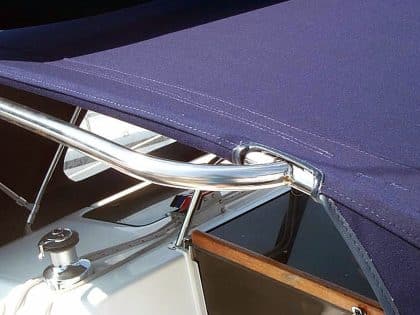 Sprayhood Grab Bar, welded