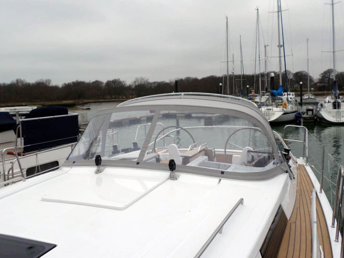 Hanse 385 Sprayhood