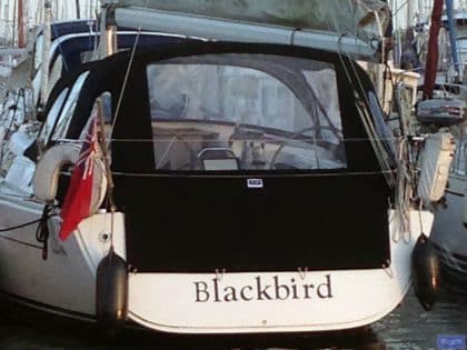 Hanse 375 Cockpit Enclosure fitted to Covercraft Sprayhood