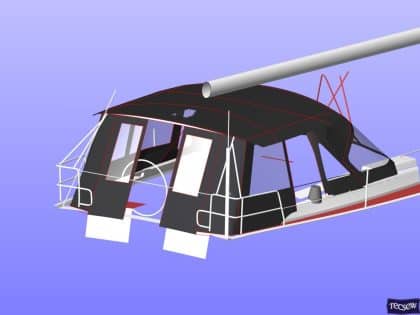 hanse 455 bimini conversion 11