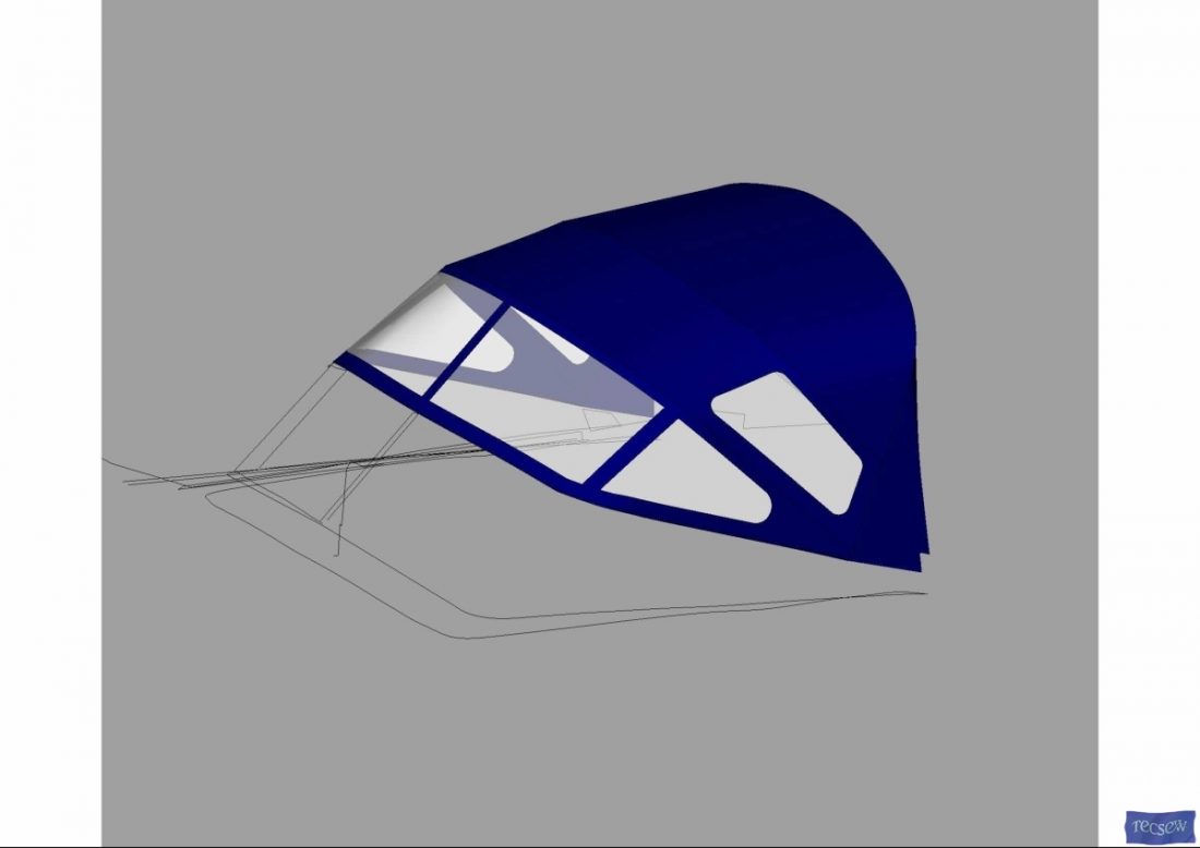Beneteau 57 Sprayhood, Sirena with extra windows_1