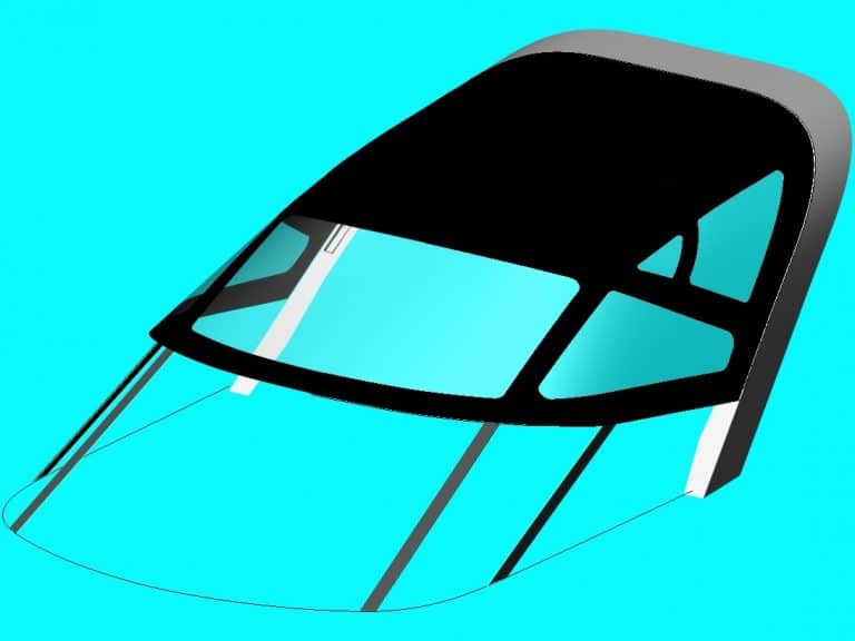 Hunton RS433043 Foreward Cockpit Canopy_3