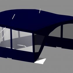 Jeanneau Sun Odyssey 43DS Conversion fitted to factory bimini, Panacea_9