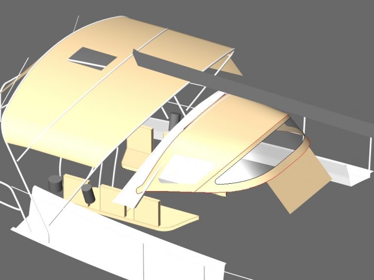 Malo 46 Sprayhood Recover, Bimini, Boom Tent and Cockpit Cushions_4