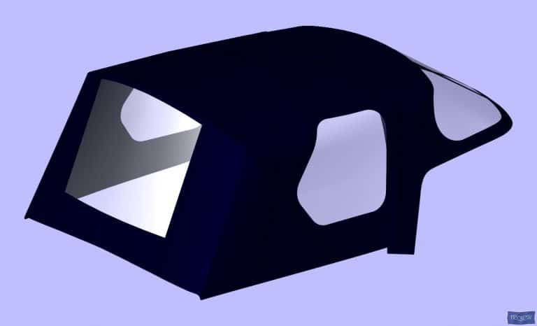 Maxi 38 Sprayhood, Cockpit Enclosure and Bimini, ref Taylo_4