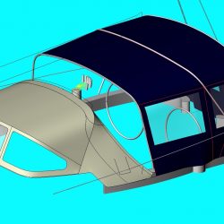 Moody 41 Classic Bimini Conversion_6