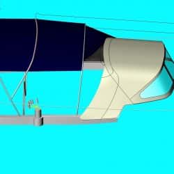 Moody 41 Classic Bimini Conversion_8