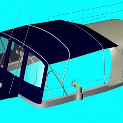 Moody 41 Classic Bimini Conversion_9