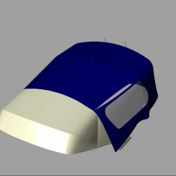 Moody 45 Classic Cockpit Enclosure fitted to factory Sprayhood_5