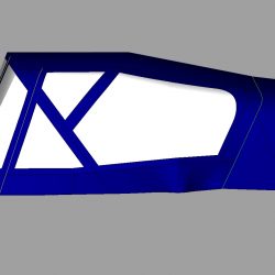 Sadler 34 Cockpit Enclosure fitted to CJ Sprayhood, Bucks Eagle_3