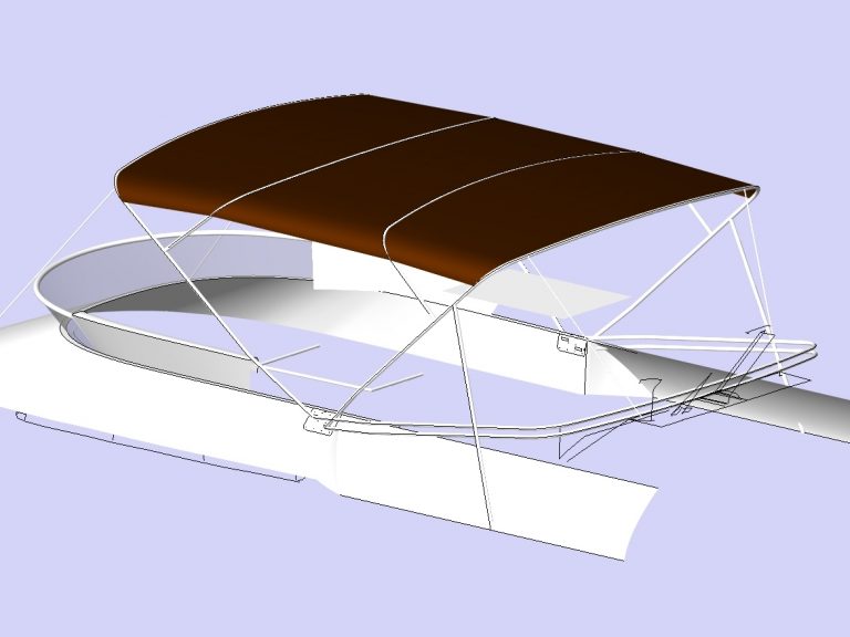 Sealine F46 Flybridge Bimini_2