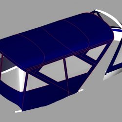 Sealine T50 Flybridge Bimini and Bimini Conversion_7
