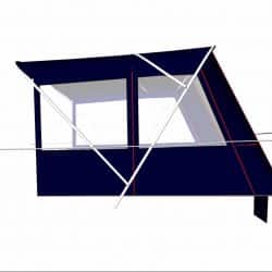 Southerly 38 Bimini Conversion_8