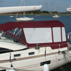 Southerly 57/02 Bimini Conversion with mesh windows_3