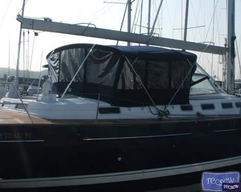 Beneteau 57 Bimini Conversion_2
