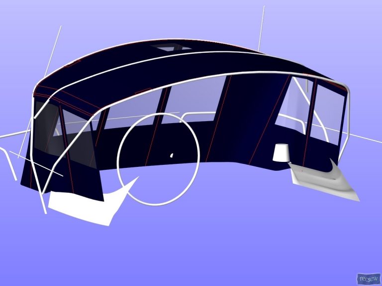 Beneteau Oceanis 393 Bimini Conversion_6