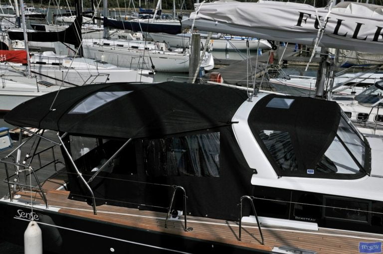 Beneteau Sense 50 Bimini Conversion_5