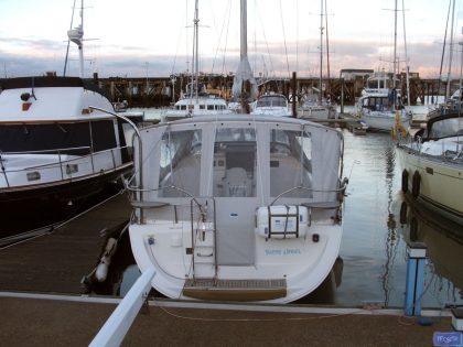 Elan 434 Bimini Conversion with Tecsew Bimini and Sprayhood_7