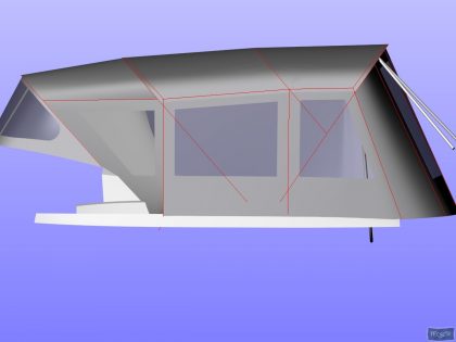 Elan 434 Bimini Conversion with Tecsew Bimini and Sprayhood_19