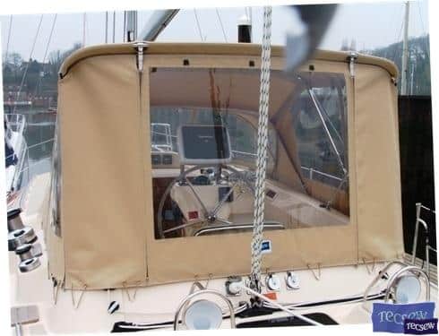 Island Packet 485 Bimini Conversion_5