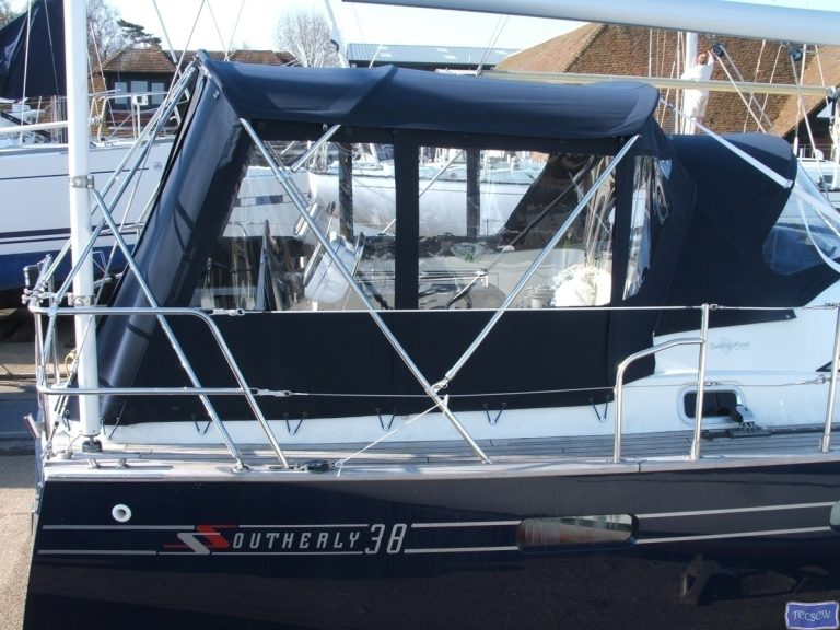 Southerly 38 Bimini Conversion_2