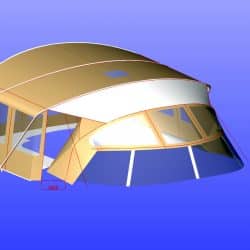 Westerly 49 Bimini Conversion_10