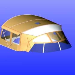 Westerly 49 Bimini Conversion_7