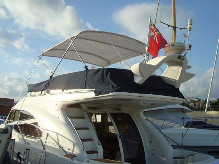 Sealine 42/5 Bimini, supplied self fit_2