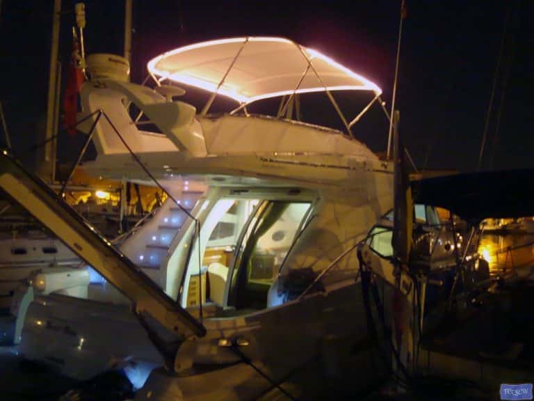 Sealine 42/5 Bimini, supplied self fit with customer added lighting_1