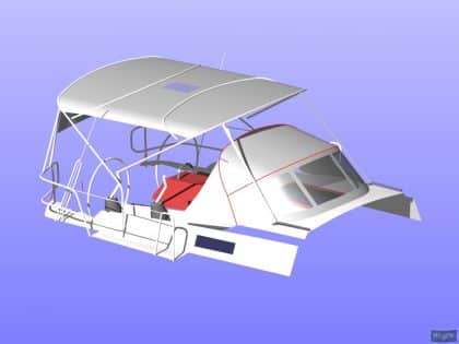 Bavaria Cruiser 37, 2014 model Bimini_15