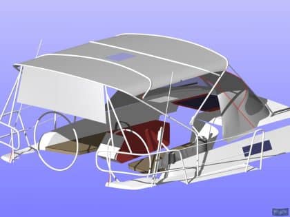 Bavaria Cruiser 37, 2014 model Bimini_16