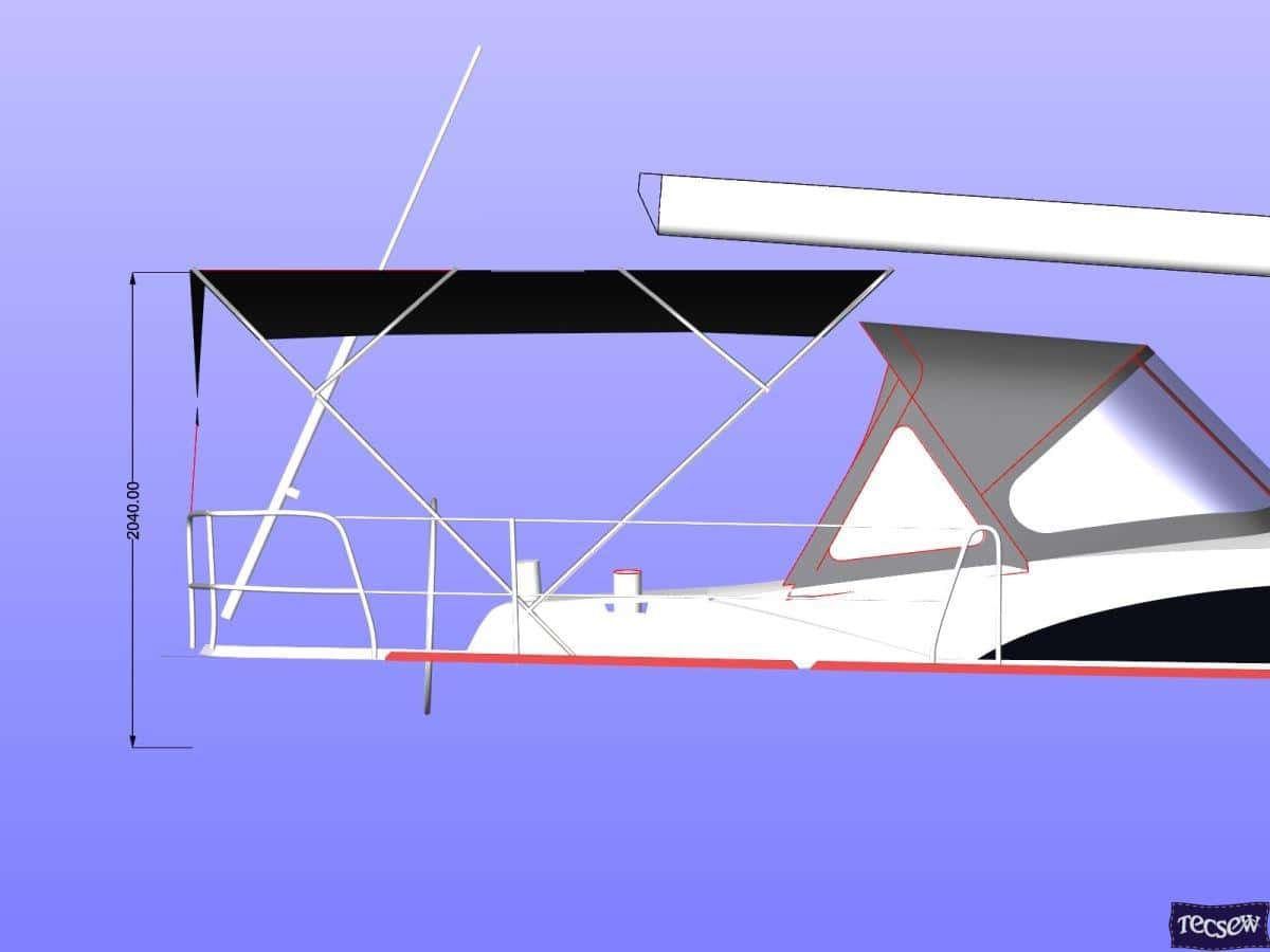 Bavaria Vision 42 Bimini, ref 6137 - Tecsew