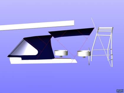Hanse 575 Bimini, wider non standard design_13