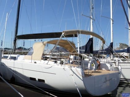 Hanse 575 Bimini, wider non standard design_7