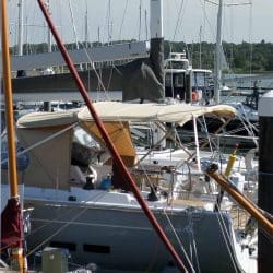 Hanse 575 Narrow standard Bimini_2