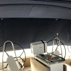 Hanse 415, Bimini Extended Side Shade Panels_5