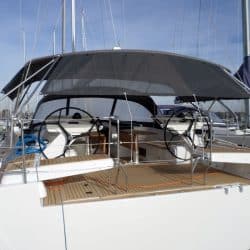 Hanse 588 Bimini Mesh, side shade panels_2
