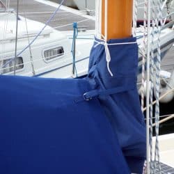 Cornish Crabber 30 Pilot Cutter, overboom awning_3