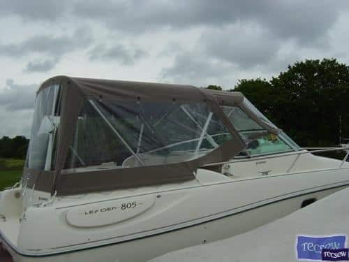 Jeanneau Leader 805, fore and aft replacement Canopies_2