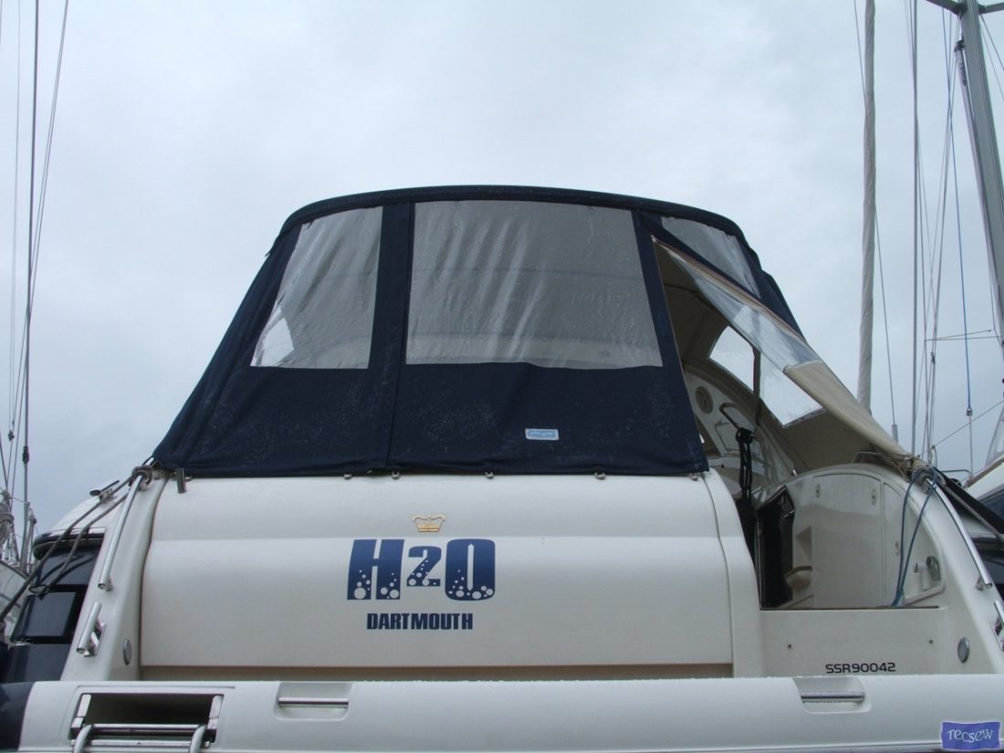 Princess V42 Fore and Aft canopies_1