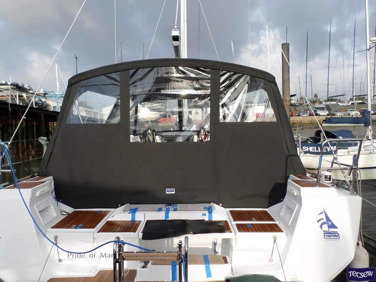 Oceanis 48 STANDARD Cockpit Enclosure, ref 5834 Tecsew