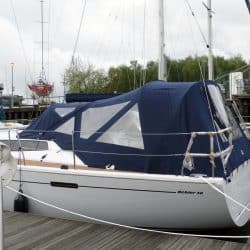 Dehler 38 Cockpit Enclosure fitted to Tecsew Sprayhood_1