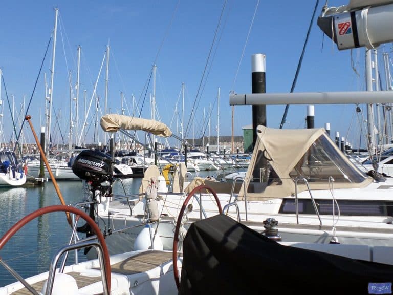 Dufour 445 Cockpit Enclosure, fits either Tecsew or factory supplied Sprayhood, ref 4904_6