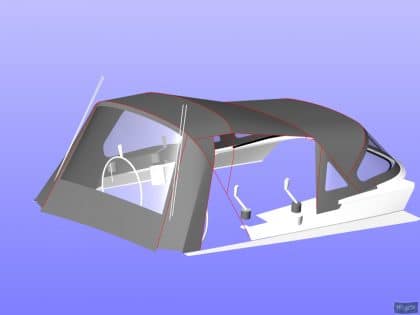 Hanse 415 Cockpit Enclosure_14