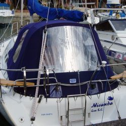 Moody 31 Cockpit Enclosure and Sprayhood recover, Miranda_3