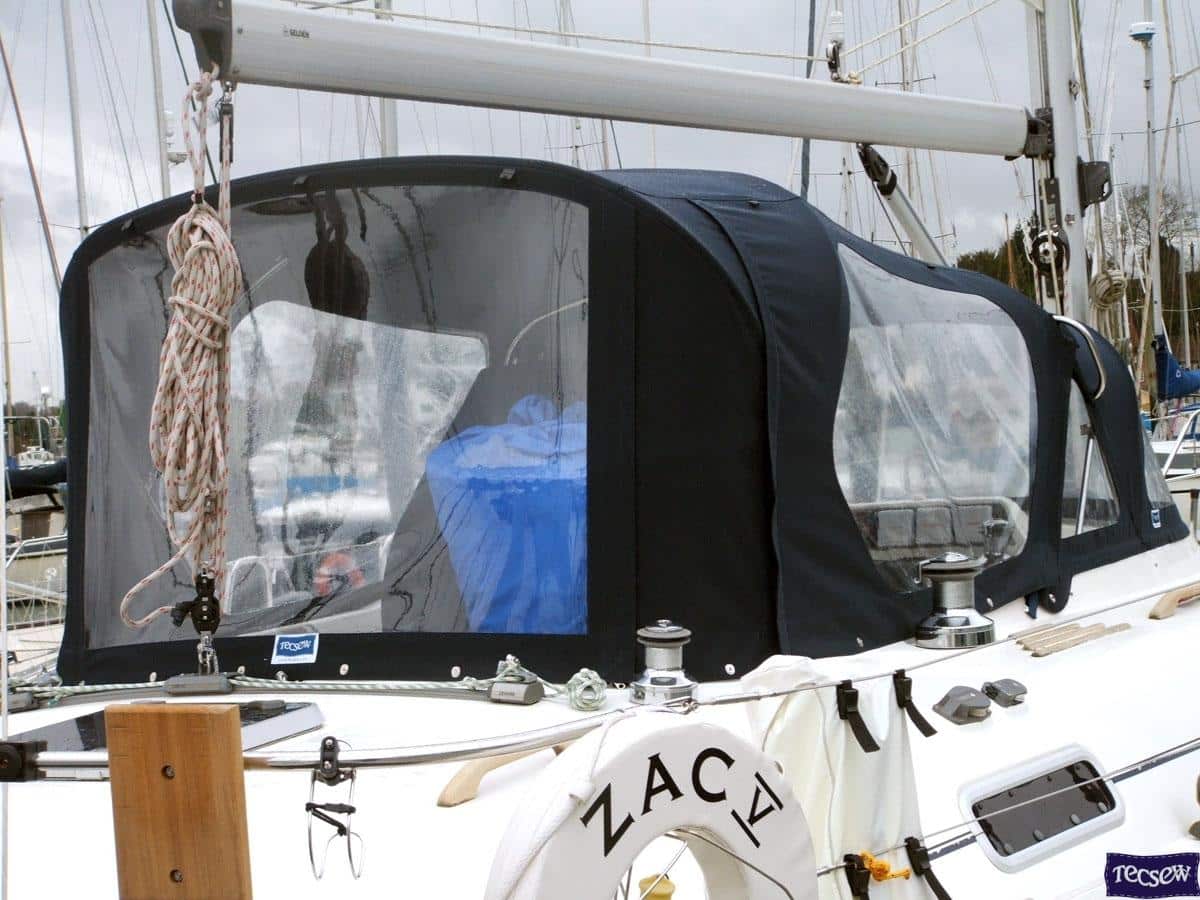 Moody 40 Cockpit Enclosure, ZAC Tecsew