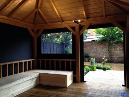 Garden Gazebo Panels, Square Design
