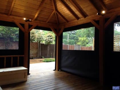 Garden Gazebo Panels, Square Design